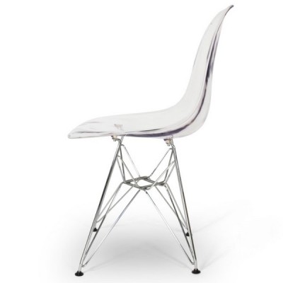 furmod Silla Eames DSR Inspirada Transparente