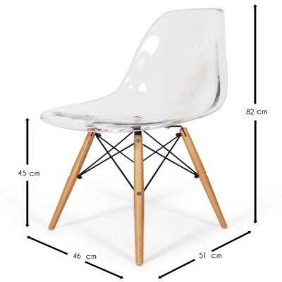 Transparante James Chair MuebleDesign