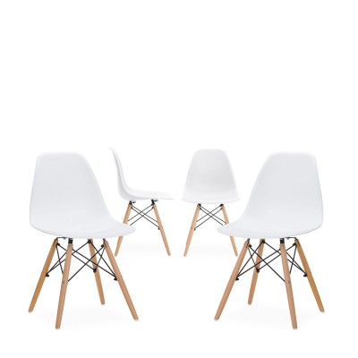 Pack 4 Silla James Wood New Edition