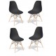 Lot de 4 Chaises James Wood New Edition