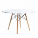 Lot de 4 Chaises James et 1 Table james 120 cm