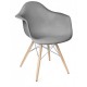 furmod Silla Eames DAW Inspirada Chrome Edition