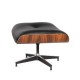 Réplique chaise lounge Eames en simili cuir par Charles & Ray