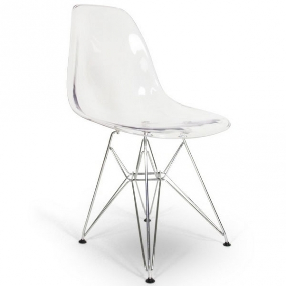 furmod Silla Eames DSR Inspirada Transparente