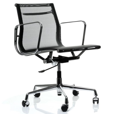 Replica Sedia da ufficio Aluminium EA107 di Charles & Ray Eames.