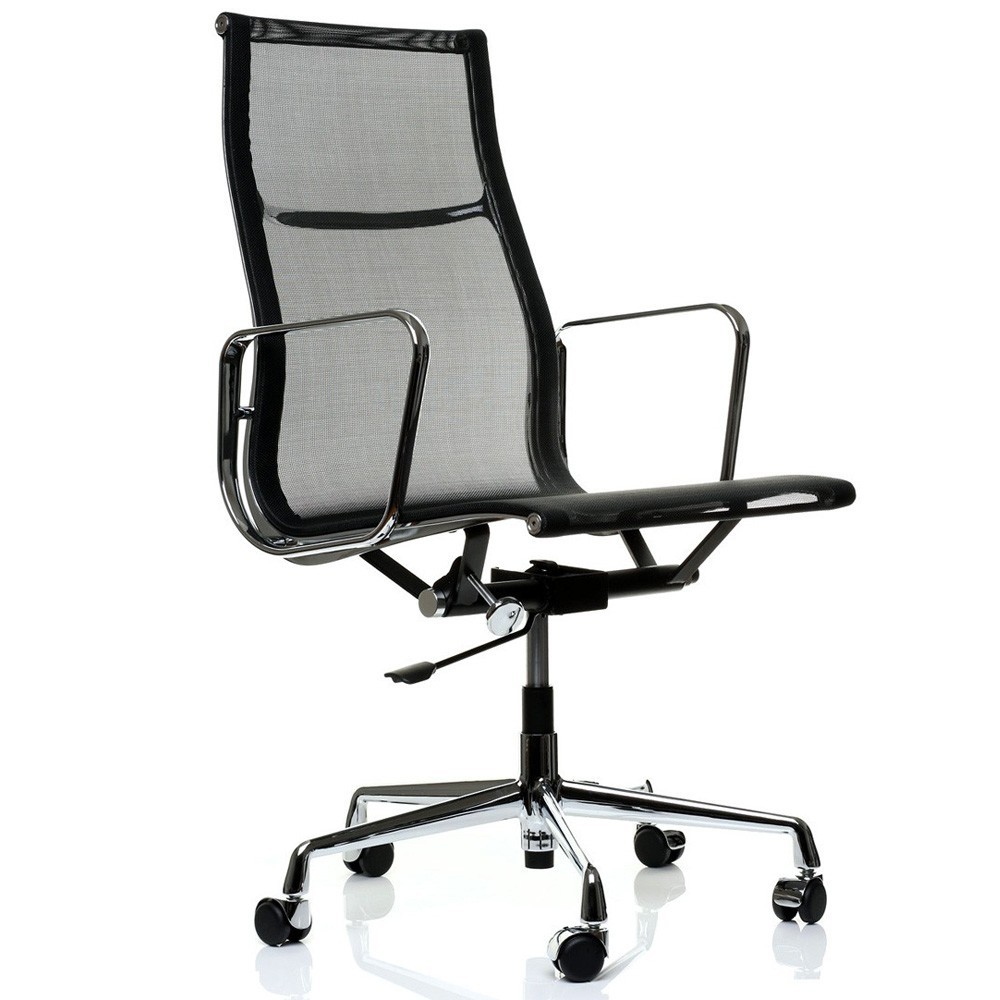 Replica Aluminum EA108 office chair by Charles & Ray Eames.