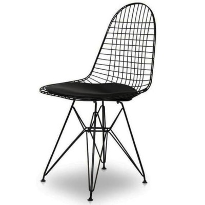 Ispirazione Sedia Eames DKR con cuscino 