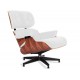 Réplique du fauteuil Eames Lounge Chair version premium en cuir aniline et bois de palissandre par Charles & Ray Eames