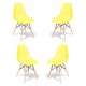 Lot de 4 Chaises James Wood New Edition