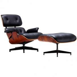 Réplique du fauteuil Eames Lounge chair original par Charles & Ray Eames